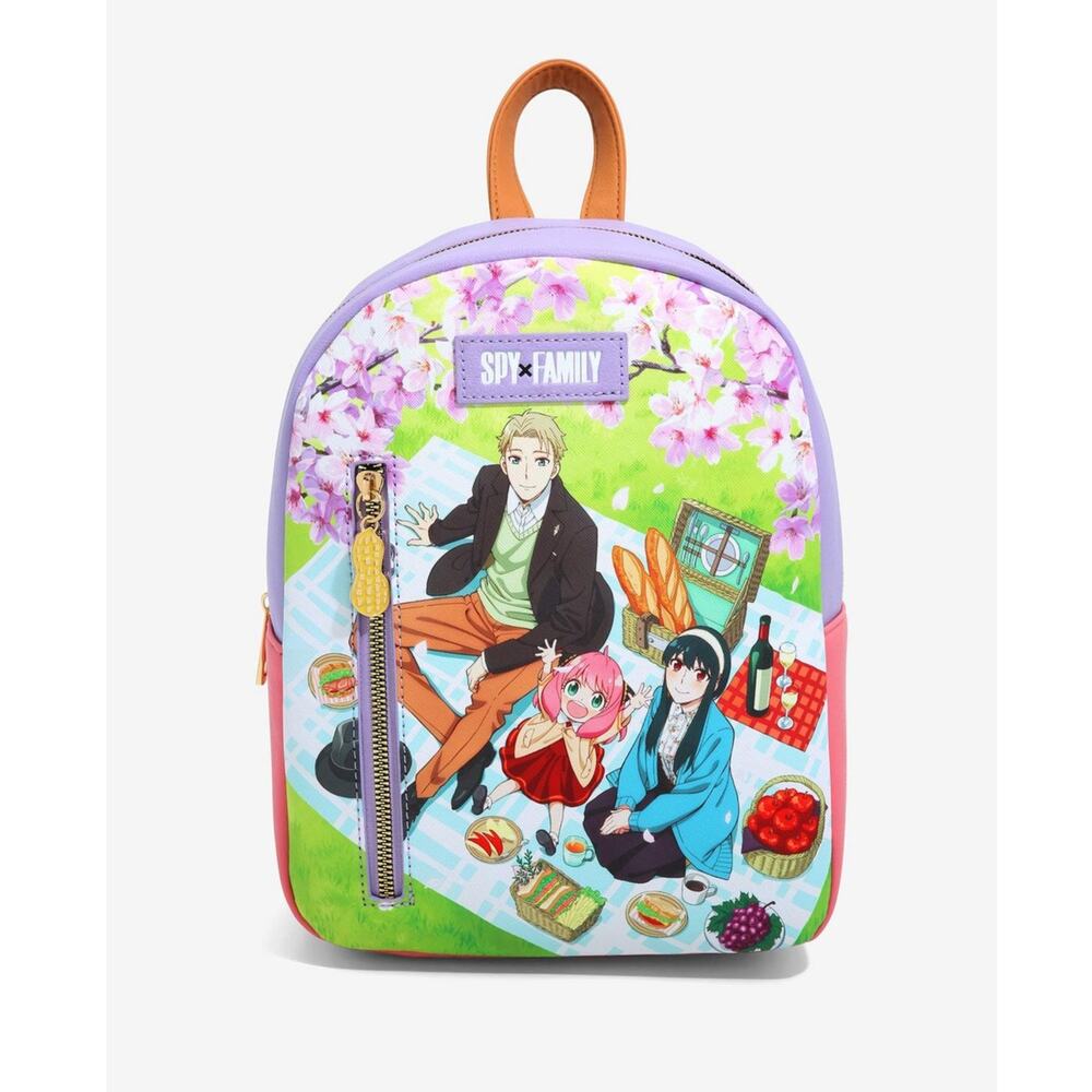Spy X Family Forger Picnic Mini Backpack | Spy Family Anime Collectible Purse